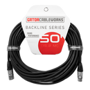 Gator GCWB-XLR-50 Backline Series XLR Microphone Cable- 50ft