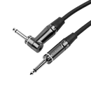 Gator GCWC-INS-30RA Composer Series 1/4" Straight To 1/4" Right Angle Instrument Cable - 30ft