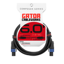 Gator GCWC-SPK-06-2TL Composer Series Twist Lock Connector Speaker Cable - 6ft