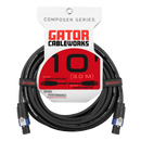Gator GCWC-SPK-10-2TL Composer Series Twist Lock Connector Speaker Cable - 10ft
