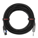 Gator GCWC-SPK-25-1TL Composer Series 1/4" TS To Twist Lock Connector Speaker Cable - 25ft