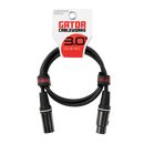 Gator GCWC-XLR-03 Composer Series XLR Microphone Cable - 3ft