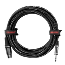 Gator GCWC-XLR-20FTRS Composer Series XLR F To TRS Cable - 20ft