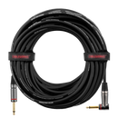 Gator GCWH-INS-10RA Headliner Series 1/4" Straight To 1/4" Right Angle Instrument Cable - 10ft