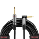 Gator GCWH-INS-30RA Headliner Series 1/4" Straight To 1/4" Right Angle Instrument Cable - 30ft