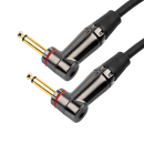 Gator GCWH-INS-6INRA Headliner Series 1/4" Right Angle Patch Cable - 6in