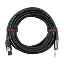 Gator GCWH-SPK-25-1TL Headliner Series 1/4" TS to Twist Lock Connector Speaker Cable - 25ft