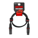 Gator GCWH-XLR-03 Headliner Series XLR Microphone Cable - 3ft