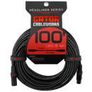 Gator GCWH-XLR-100 Headliner Series XLR Microphone Cable - 100ft
