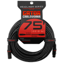 Gator GCWH-XLR-75 Headliner Series XLR Microphone Cable - 75ft
