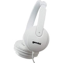 Gemini DJX-200WHT Casque DJ professionnel sur l'oreille Blanc