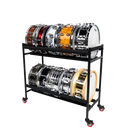 Gator GFW-SDRACK-T2 Two-Tier Snare Rack With Locking Casters
