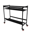 Gator GFW-SDRACK-T2 Two-Tier Snare Rack With Locking Casters