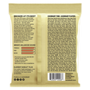 Ernie Ball 2008EB Earthwd 8020 Rnb Earthwood Rock And Blues 8020 Bronze Acoustic String Set With Plain G 10 - 52