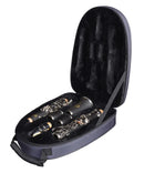 Grassi GR CL20SK Clarinet in Bb 17 Keys Student Kit ABS Master Series (Body Wood Like Finish Black)