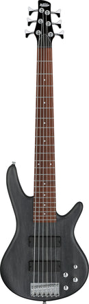 Ibanez GSR206TGF Gio SR 6 Strings Electric Bass Guitar (Transparent Gray Flat)