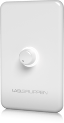 Lab Gruppen CRC-VUL Single-Gang Remote Control Volume Wall Plate for CA, CM, CMA & CPA Series Amplifiers (White) (DEMO)