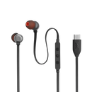 JBL Tune 310C Casque USB-C filaire câblé (noir)