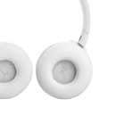 Écouteurs supra-auriculaires sans fil à réduction de bruit TUNE 660NC de JBL - Blanc