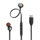 JBL Tune 310C Casque USB-C filaire câblé (noir)