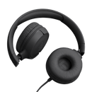JBL TUNE 520C USB-C Wired On-Ear Headphones (Black)