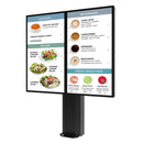 Peerless-AV KOF555-2 Tableau de menu numérique extérieur pour double écran 55"