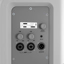 LD Systems ICOA Haut-parleur de sonorisation coaxial alimenté BT 15 A avec Bluetooth - 15" (Blanc)