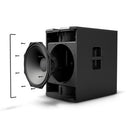 LD Systems MAUI 44 G2 SUB Caisson de Basses Alimenté pour MAUI 44 G2 - 15"