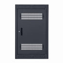 Lowell LER-1827-LRD Enclosed AV Rack Without Rear Door - 18U x 27"D