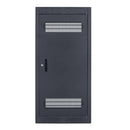 Lowell LER-2427 Enclosed AV Rack with Rear Door - 24U x 27"D