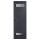 Lowell LER-3522 Enclosed AV Rack with Rear Door - 35U x 22"D