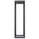 Lowell LER-4432 Enclosed AV Rack with Rear Door - 44U x 32"D