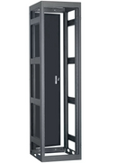 LOWELL LGNR-4436 Rack Gangable AV avec porte arrière - 44U x 36 "D