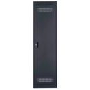 Lowell LSER-4427 Seismic Rated Enclosed AV Rack with Rear Door - 44U x 27"D