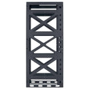LOWELL LSGR-4436 Rack Gangable AV Gangable Sismic avec porte arrière - 44U x 36 "D