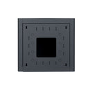 Lowell LWER-1018 Stationary Wall Rack with Door - 10U x 18"D