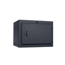 Lowell LWER-718 Stationary Wall Rack with Door - 7U x 18"D