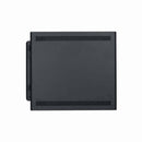 Lowell LWER-718 Stationary Wall Rack with Door - 7U x 18"D