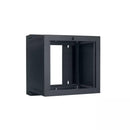 Lowell LWSR-1022 Swing Open Wall Mount Rack AV - 10U x 22 "D