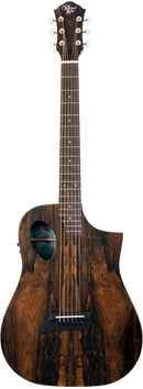 Michael Kelly MKJRSZIFXX Forte Port Jr Acoustic Electric Guitar (Gloss Ziricote)