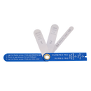 MusicNomad FRET-GAUGE Precision Fret Gauge With 4-Key Measurements
