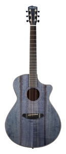 Breedlove ORCO78CEMYMY Oregon Concerto Acoustic-Electric Guitar (Stormy Night)