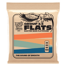 Ernie Ball 2805EB Flatwound Group 2.5 Cordes pour basse électrique 45-105