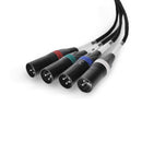 Palmer AOC LOOM XLRM Audio Over Cat Loom From EtherCON To 4 x XLR Male