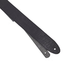 Profile EBL-6000 Leather Strap with Hot Press Design (Black) - 2.5"
