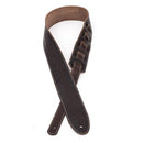 Profile EBL-6000 Leather Strap with Hot Press Design (Brown) - 2.25"
