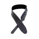 Profile IL-7100 Leather Strap with Blue Double Stitching (Black) - 2.5"