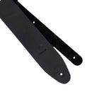 Profile IL-7100 Leather Strap with Blue Double Stitching (Black) - 2.5"