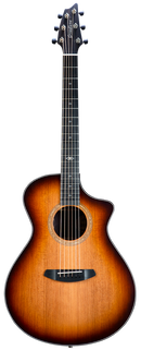 Breedlove PRCN44CERWIR Premier Concert CE Acoustic-Electric Guitar (Edge Burst)
