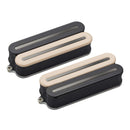 Fishman PRF-MO8-SVB Fluence Open Core Modern Humbucker 8-String Pickups Set (Reverse Zebra with Black Nickel Blades)